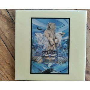 JODY BERGSMA A.R.T. Decorative Ceramic Decorative Tile "Dream" 8" Albuquerque NM